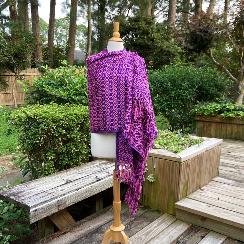 Mexican Rebozo- Artisan Wrap- Woven Shawl